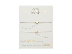 gifty - Lovely Friends náramek - g. plated Heart 1042802