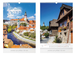 UNIPAP  kalendář 2023 nástěnný Česká republika 1061340