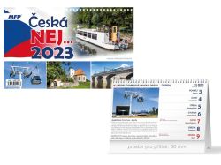 UNIPAP  kalendář 2023 stolní Česká NEJ… 1061353