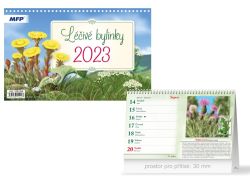 UNIPAP  kalendář 2023 stolní Léčivé bylinky 1061369