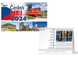 kalendář 2024 stolní Česká NEJ… 1061450