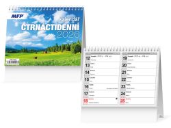 kalendář 2026 stolní Čtrnáctidenní 1061642