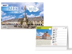kalendář 2026 stolní Města a obce ČR 1061658