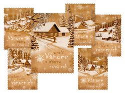 pohlednice vánoční 154 C výsek 1240811
