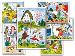 UNIPAP  pohlednice velikonoce Alena Ladová (50) 1300120