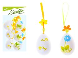 UNIPAP  vajíčka plast 6cm/6ks potisk 617 2221429