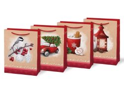 UNIPAP  taška vánoční T 4 mix V31 190x250x90 5251306