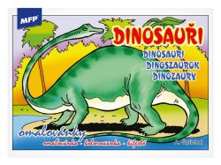 UNIPAP  omalovánky Dinosauři 5300119