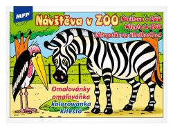 UNIPAP  omalovánky Návštěva v ZOO 5300211