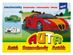 UNIPAP  omalovánky Auta 5300266