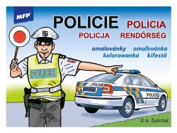 UNIPAP  omalovánky Policie 5300459