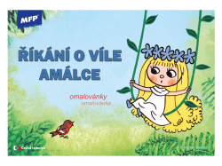 UNIPAP  omalovánky A4 Víla Amálka 5300726