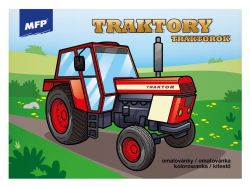 UNIPAP  omalovánky Traktory 5301039