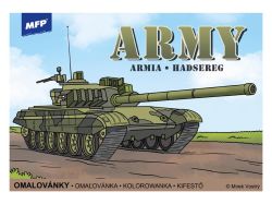 UNIPAP  omalovánky Army 5301191