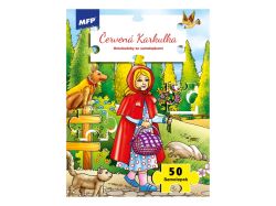 omalovánky se samolepkami Červená Karkulka 210x295mm/8s 5301223