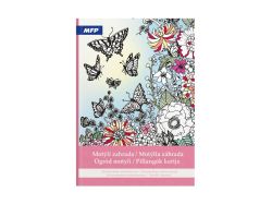 UNIPAP  omalovánky antistresové Motýlí zahrada 210x290mm/32s 5301241