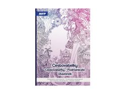 UNIPAP  omalovánky antistresové Cestovatelky 210x290mm/32s 5301242