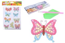 UNIPAP  Kreativní set W033545 diamond nálepky Motýli