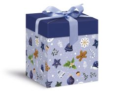 UNIPAP  krabička dárková vánoční 12x12x15cm 5370571