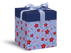 UNIPAP  krabička dárková vánoční 12x12x15cm 5370611