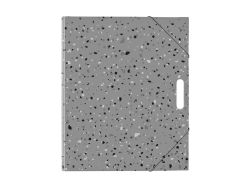 složka na výkresy A4 terrazzo šedá 5371059