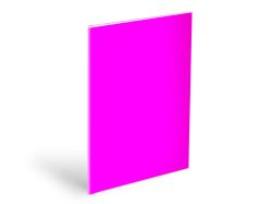 obal na sešity A4 NEON pink, 180mic 5371262