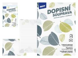 dopisní papír barevný LUX 5+10 (Květy) 5550375