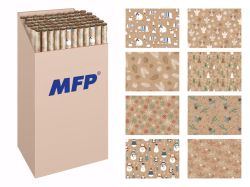 balicí papír vánoční role KRAFT 2x100x70 MIX 5811759