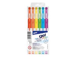 UNIPAP  gelové pero set NEON 6 ks GN1038-6 6000796