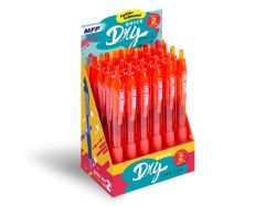 UNIPAP  gelové pero kus QUICK DRY - red, červená 6001157