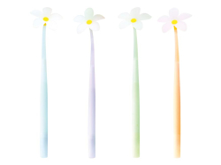 UNIPAP  gelové pero Fancy - květina 6001331