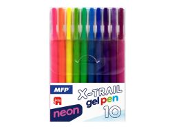 UNIPAP  gelové pero set BS 10ks NEON 6001417