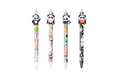kuličkové pero gumovací Panda, 0,5, modré 6001423