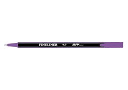 UNIPAP  popisovač FL fialový 0,7mm trojhranné 6410707