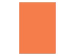 UNIPAP  Barevný papír pro výtvarné účely A3/100listů/80g , oranžový, EKO