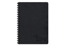 blok se spirálou black 11x15cm 80l/70g 7501646
