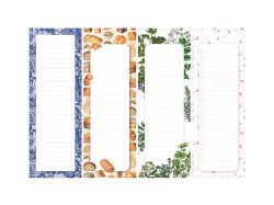 UNIPAP  bloček magnetický 8x24cm, 80 listů, mix 2 7510198