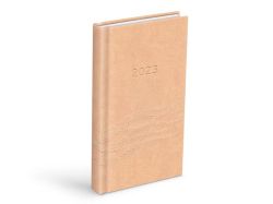 diář 2023 D802 PU beige 90x170 mm 7781172