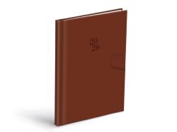 diář 2026 T805 PU brown s magnetem 7781482