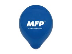 rP Balónek reklamní 23cm modrý standard 8000171