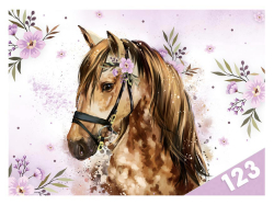 UNIPAP  desky na číslice Kůň 8021039