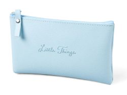 gifty - Penál etue plochá Little things light blue 21x8cm 8071382