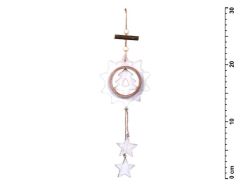 UNIPAP  závěs Stromek dřevěný 30cm HW-52887B 8885505