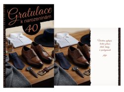přání k narozeninám 40 M11-604 H PRANI_H_721
