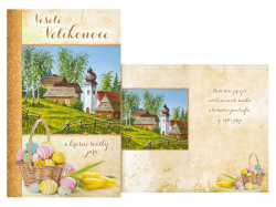 UNIPAP  přání Velikonoční malé N02-087 Z PRANI_Z_613