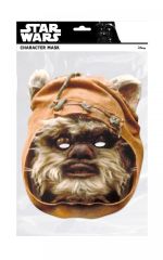 Papírová maska Ewok