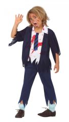 Fiestas Guirca  Dětský kostým Zombie školák - Velikost 5-6