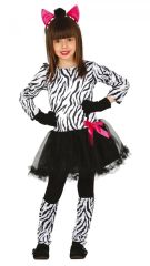 Dětský kostým Zebra - Velikost 7-9