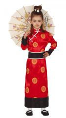 Dětský kostým Japonka - Velikost 3-4