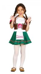 Fiestas Guirca  Dětský kostým Tyrolačka - Velikost 10-12